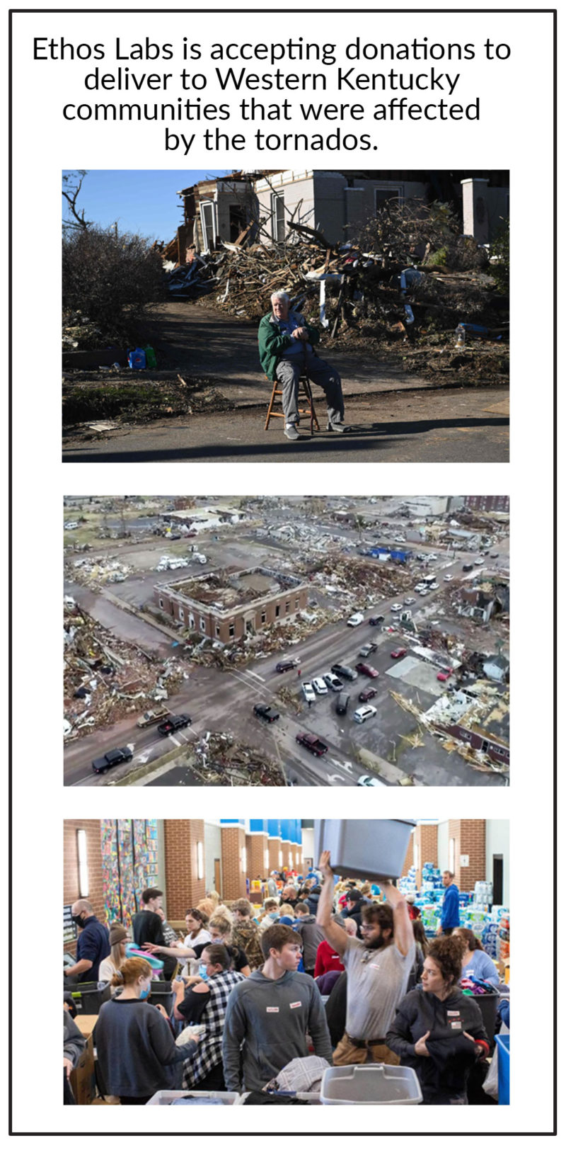 Kentucky Tornado Disaster Relief Efforts Ethos Labs